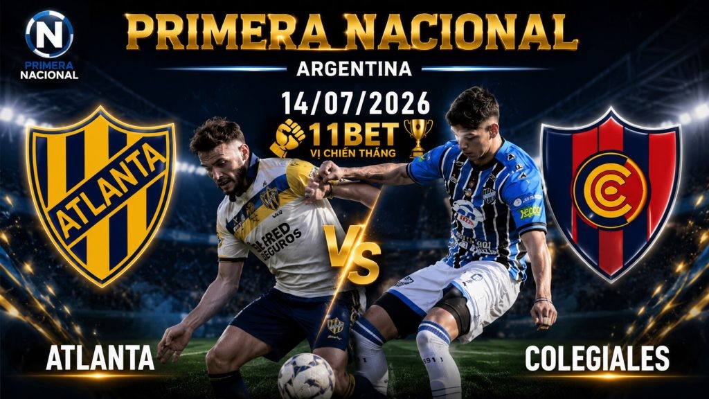 11BET Nhận định bóng đá Atlanta vs Colegiales diễn ra vào lúc 07h00 ngày 14/07