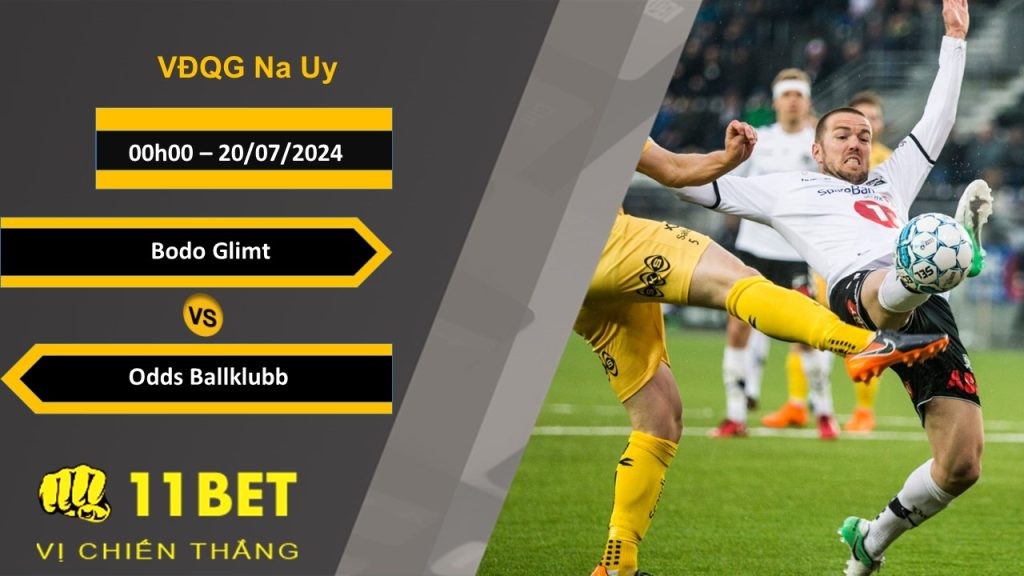 11BET Soi kèo  Bodo Glimt vs Odds Ballklubb, 00h00, 20/07/2024